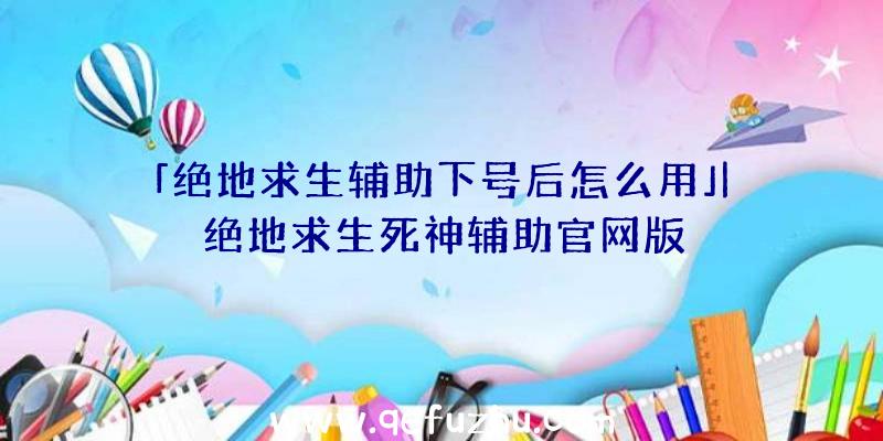 「绝地求生辅助下号后怎么用」|绝地求生死神辅助官网版